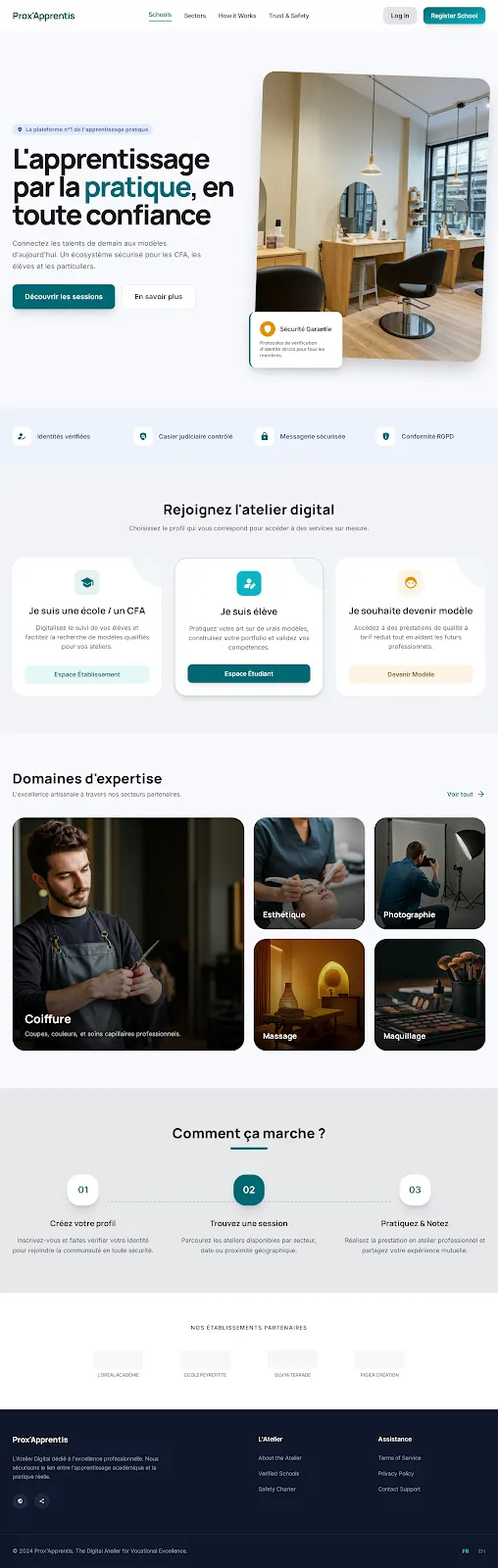 EdTech, écran 1