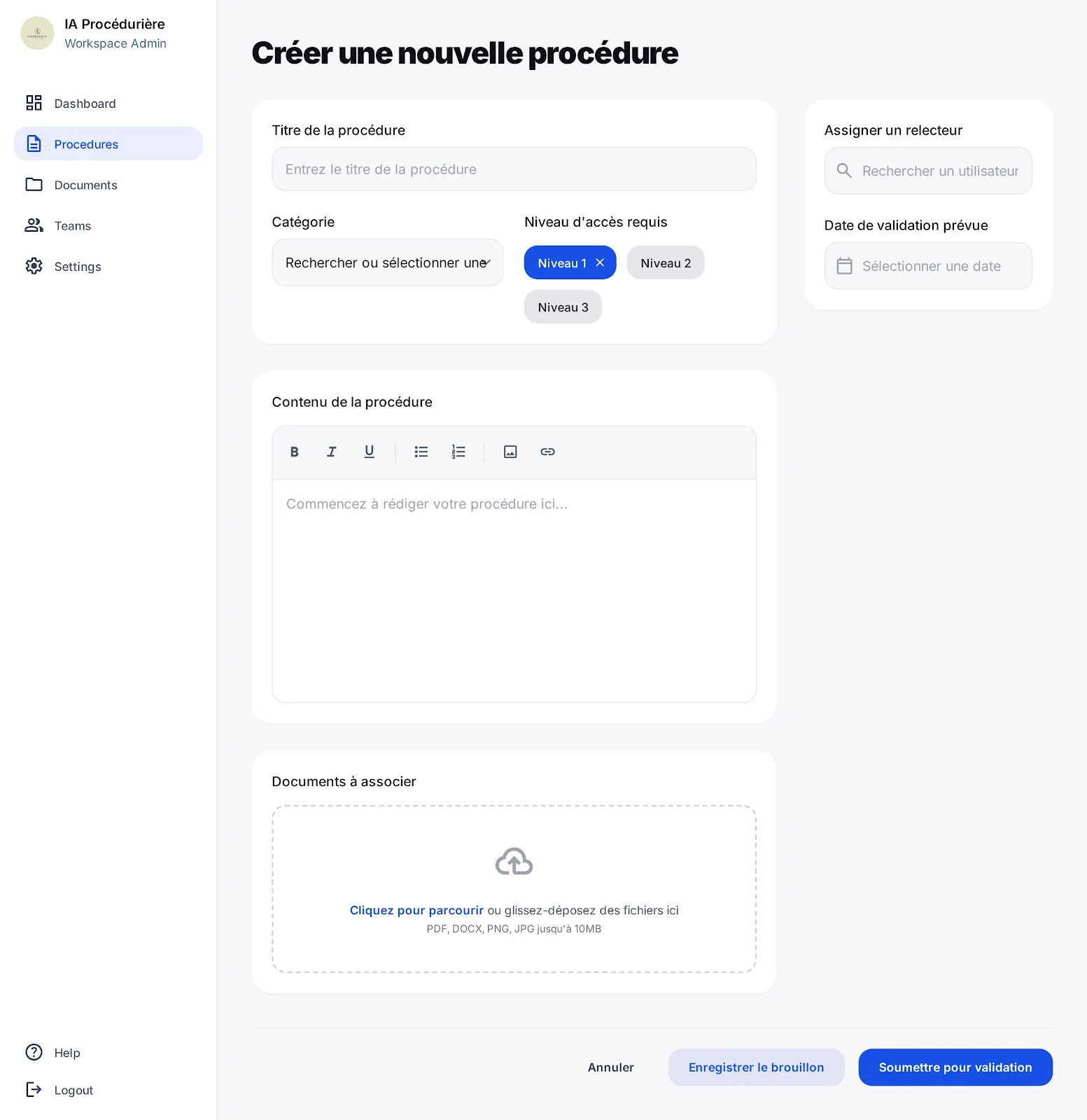 LegalTech, écran 1