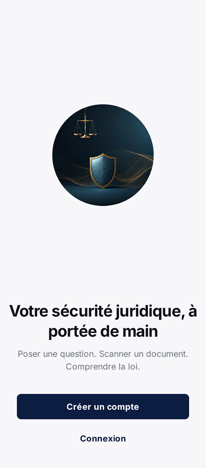 Analyse contrats IA, écran 2